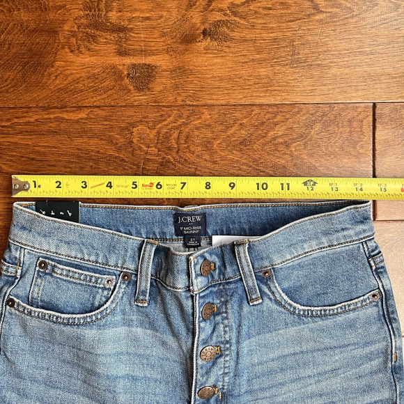 NWT J.Crew 9" Mid Rise Skinny Jeans Size 27 MSRP $98 - Picture 6 of 10